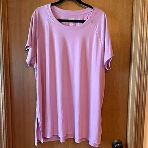 Tek Gear Light Purple Short Sleeve Tunic